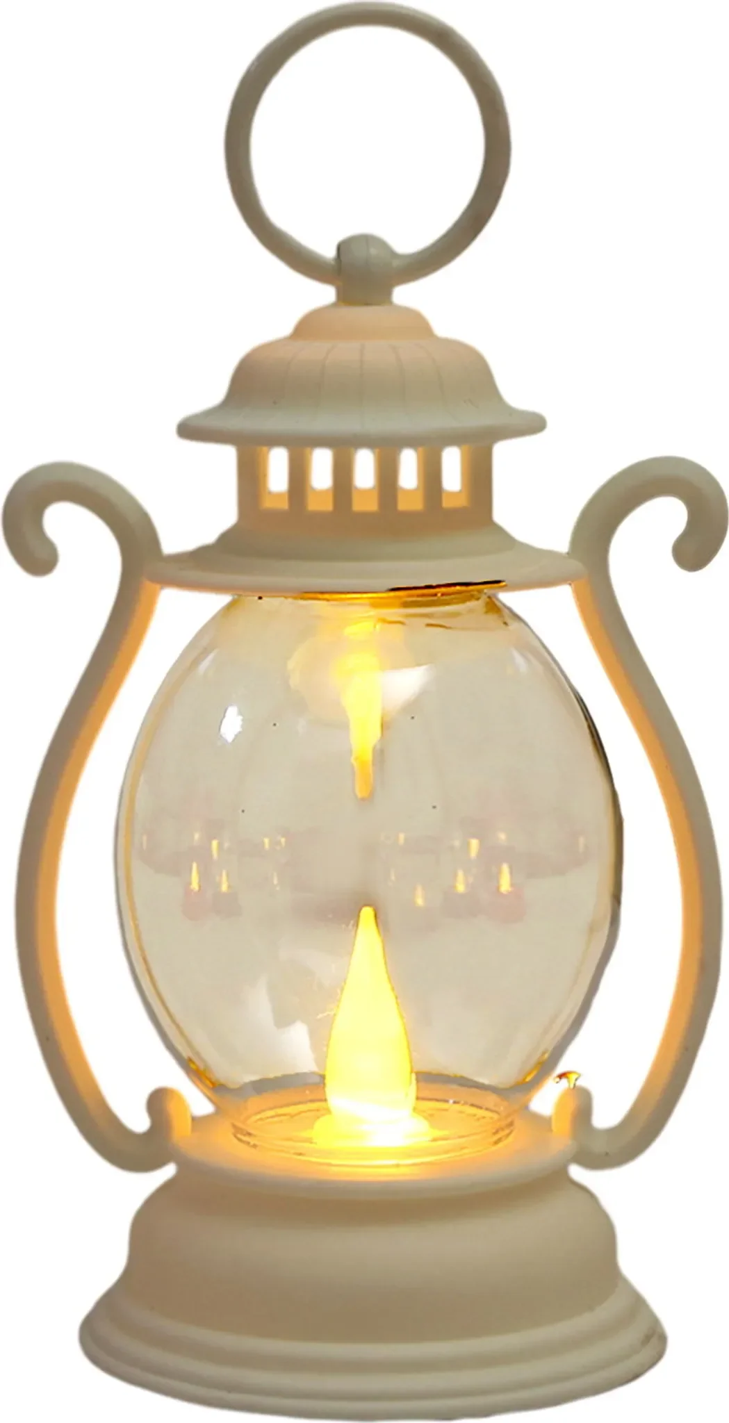 Elektronische LED-Kerze im Retro-Stil