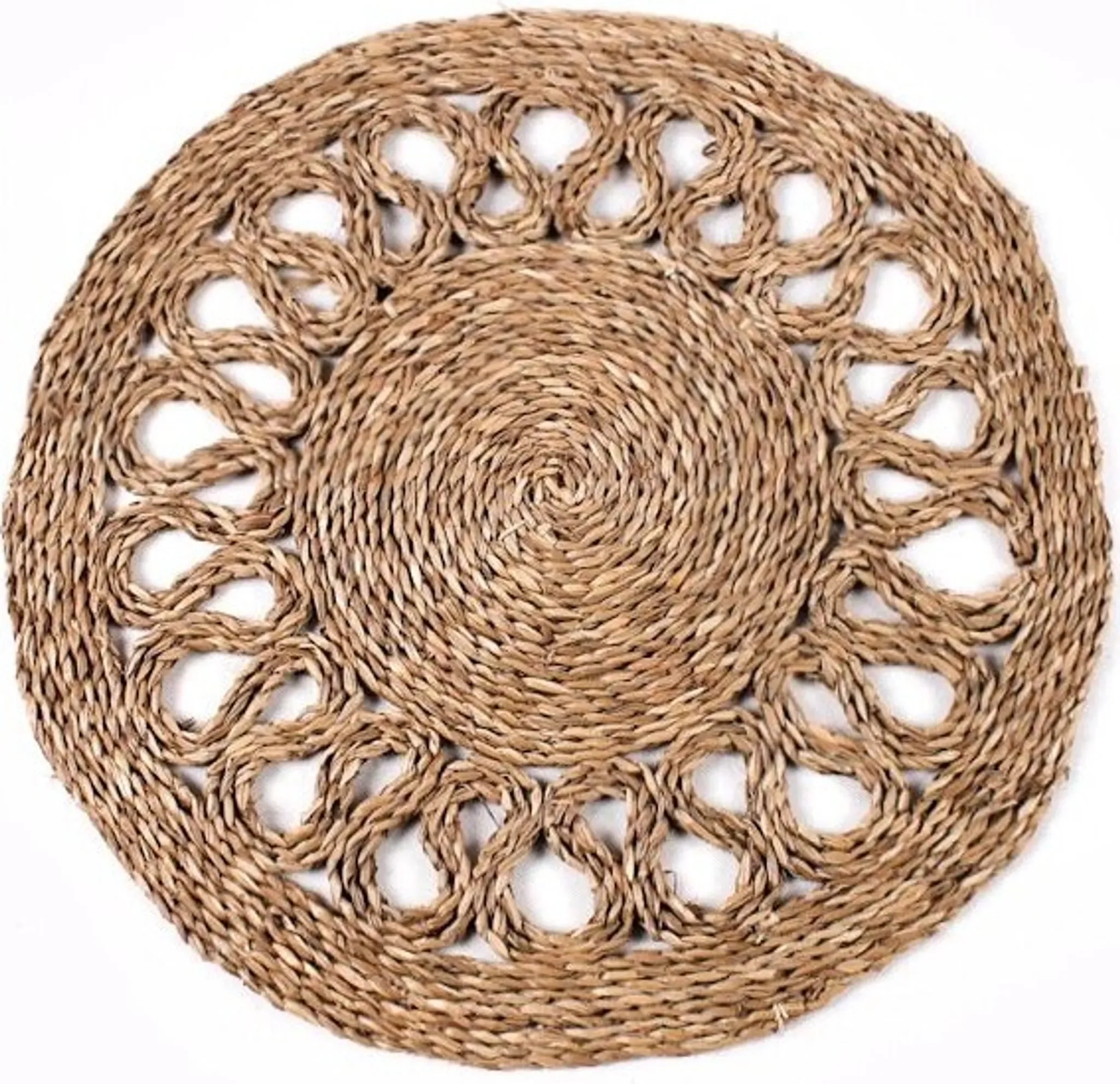 Seegras Rundmatte – Ø 60 cm