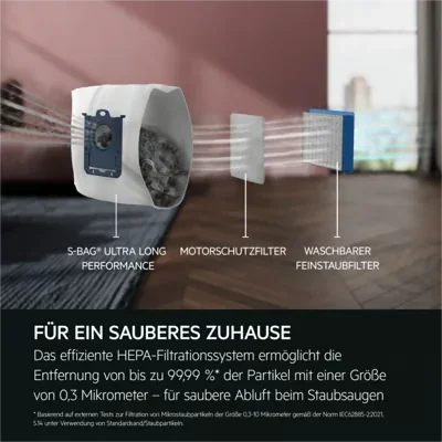 AEG AB81A2DG Animal 8000 Bodenstaubsauger HEPA Filter Tierhaare leise