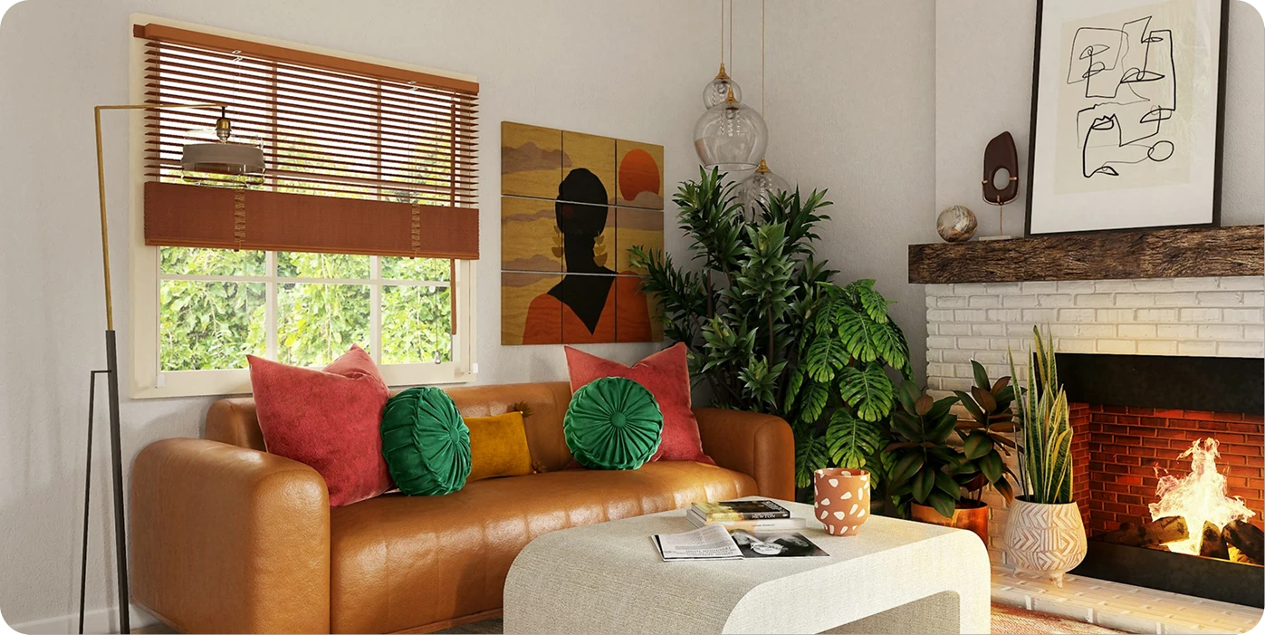 Gemütliches Wohnzimmer