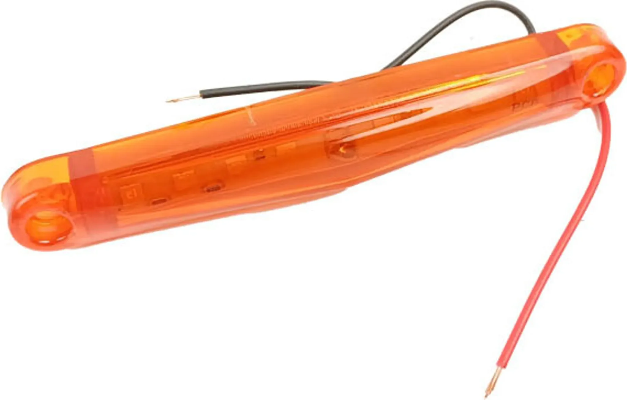 Gelbe LED-Positionsleuchte 10 cm – 12V/24V