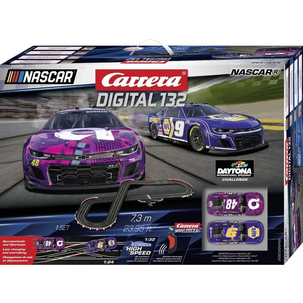 Carrera DIGITAL 132 NASCAR Daytona Challenge Start Set Autorennbahn