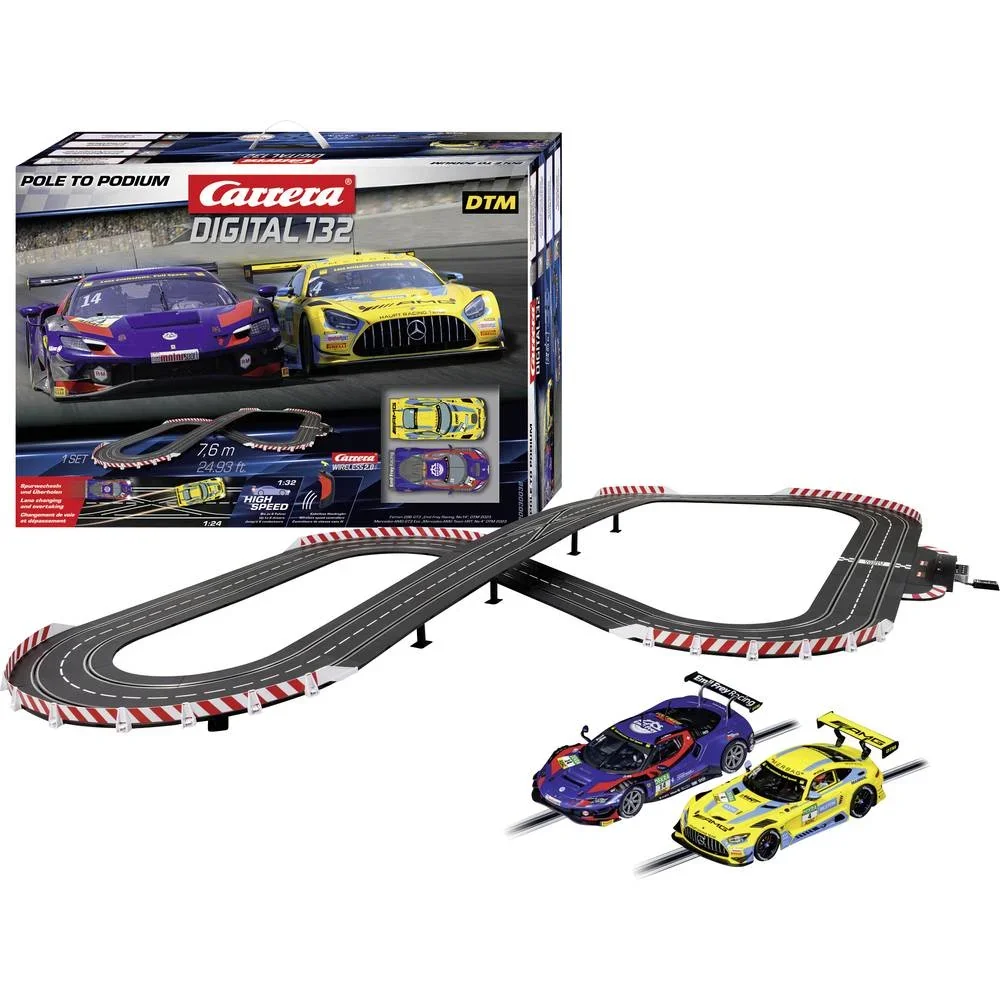 Carrera DIGITAL 132 Pole to Podium Start Set Autorennbahn 20030038
