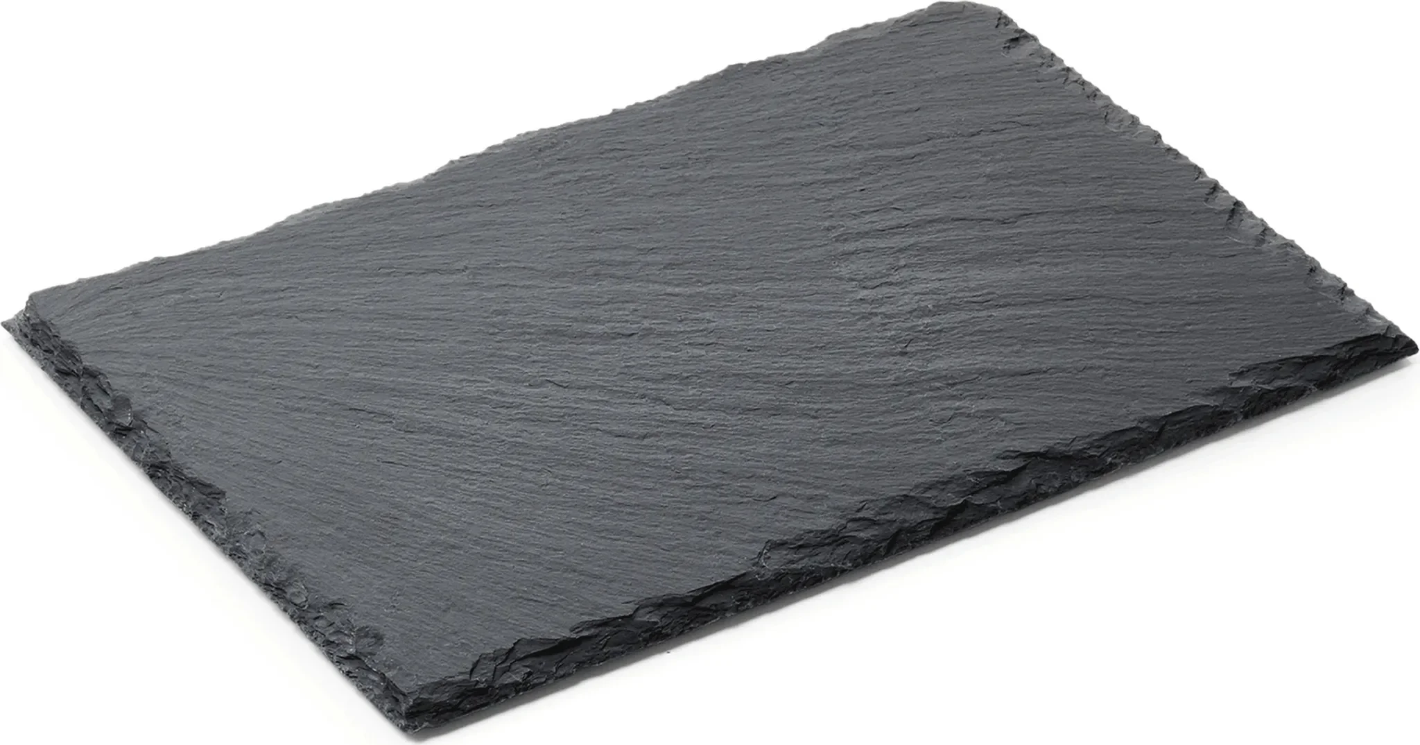 Naturschieferplatte eckig 30 x 20 cm